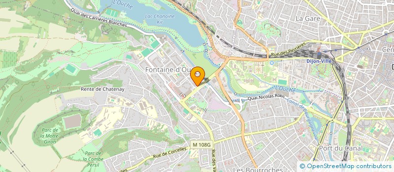 localisation de l'entreprise MONSIEUR SEBASTIEN KANDIN  DIJON