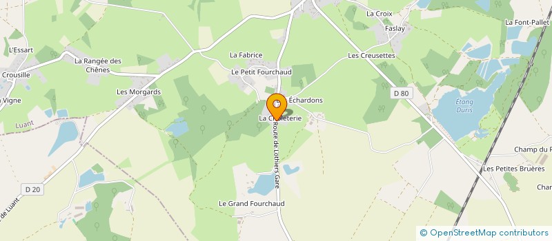 localisation de l'entreprise MONSIEUR SEBASTIEN KARL à LUANT