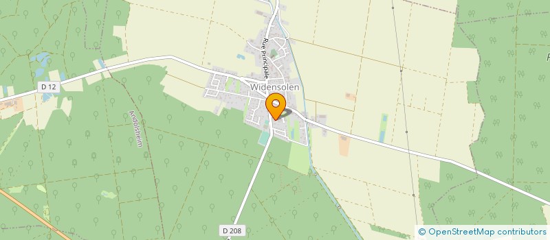 localisation de l'entreprise MONSIEUR SEBASTIEN KASTENDEUCH  WIDENSOLEN