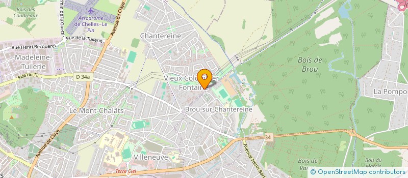 localisation de l'entreprise MONSIEUR SEBASTIEN KERLOCH  CHELLES