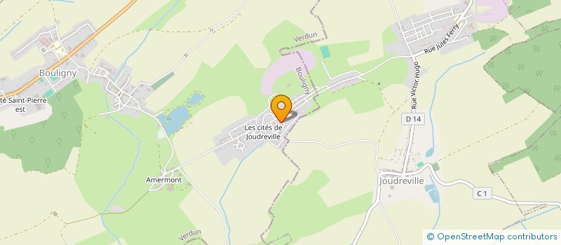 localisation de l'entreprise MONSIEUR SEBASTIEN KERWER à BOULIGNY