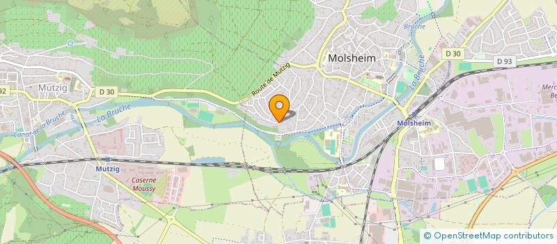 localisation de l'entreprise MONSIEUR SEBASTIEN KIEFFER à MOLSHEIM