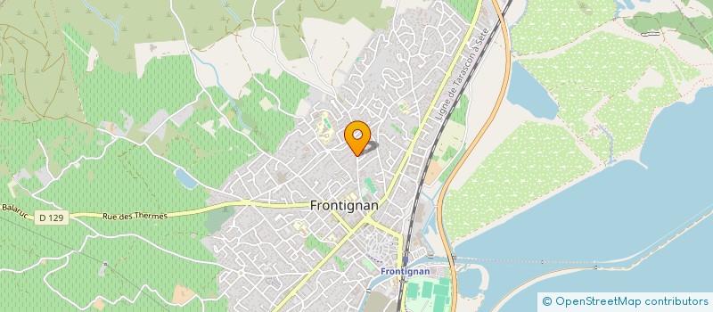 localisation de l'entreprise MONSIEUR SEBASTIEN KIEHL à FRONTIGNAN