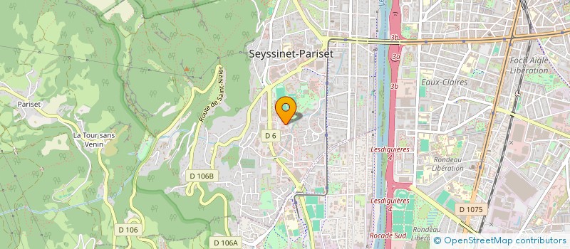 localisation de l'entreprise MONSIEUR SEBASTIEN KLAINBERG-BROUSSE à GRENOBLE