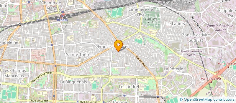 localisation de l'entreprise MONSIEUR SEBASTIEN KLEMENKO à RENNES