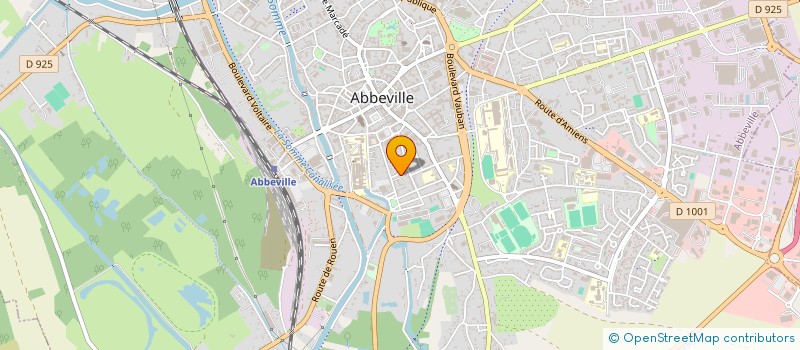localisation de l'entreprise MONSIEUR SEBASTIEN KOBSCH à ABBEVILLE