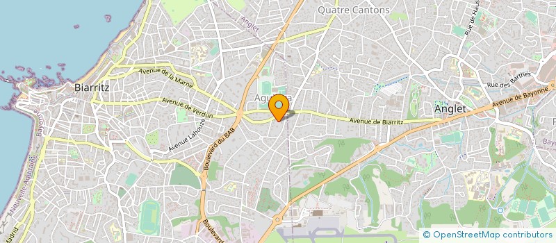 localisation de l'entreprise MONSIEUR SEBASTIEN KOCH à BIARRITZ