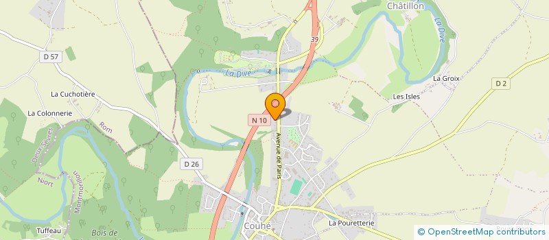 localisation de l'entreprise MONSIEUR SEBASTIEN KOCIUBA  VALENCE-EN-POITOU