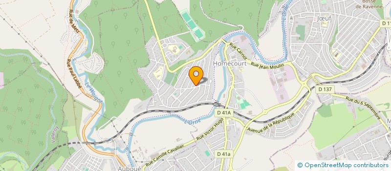 localisation de l'entreprise MONSIEUR SEBASTIEN KOEHLER  HOMECOURT