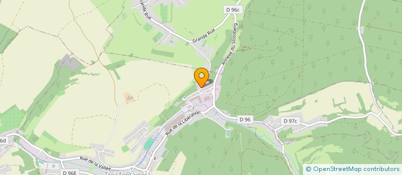 localisation de l'entreprise MONSIEUR SEBASTIEN KOLOPP  TROISFONTAINES