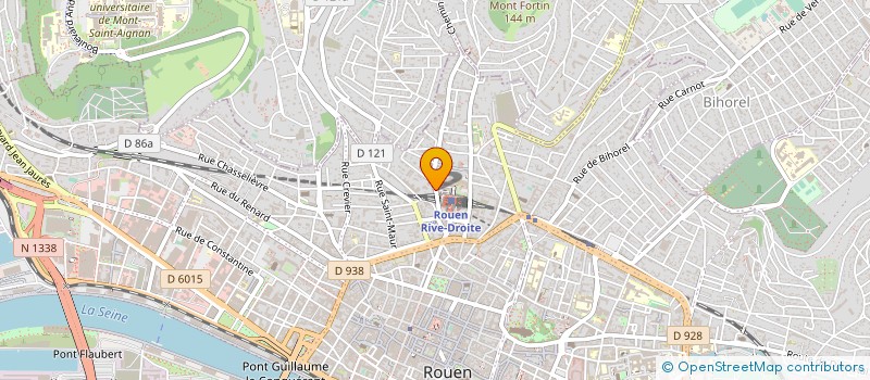 localisation de l'entreprise MONSIEUR SEBASTIEN KOWALSKI  ROUEN