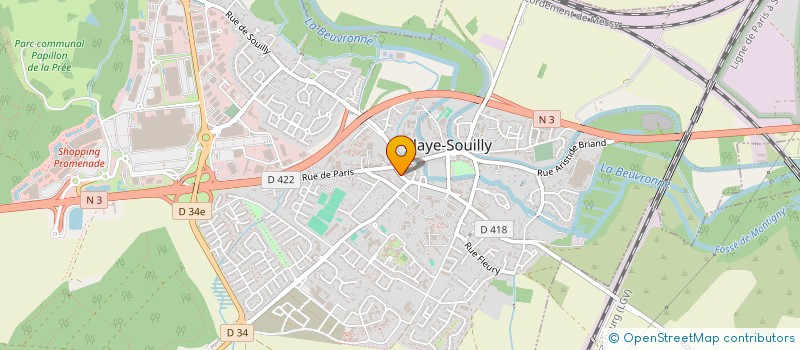 localisation de l'entreprise MONSIEUR SEBASTIEN KRAMP  PRECY-SUR-MARNE