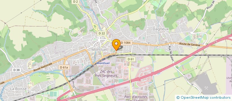 localisation de l'entreprise MONSIEUR SEBASTIEN LABARBE  MONTLUEL