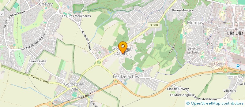 localisation de l'entreprise MONSIEUR SEBASTIEN LABAT à GOMETZ-LE-CHATEL