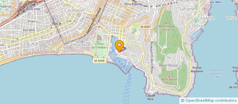 localisation de l'entreprise MONSIEUR SEBASTIEN LABBE à NICE