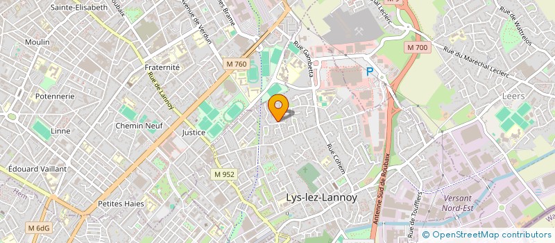 localisation de l'entreprise MONSIEUR SEBASTIEN LACANTE à LYS-LEZ-LANNOY