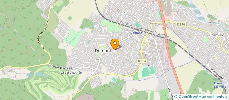 localisation de l'entreprise MONSIEUR SEBASTIEN LACHETEAU  DOMONT