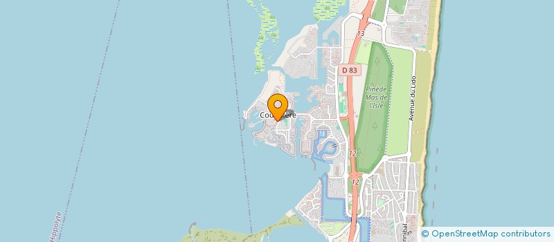 localisation de l'entreprise MONSIEUR SEBASTIEN LACHOT  LE BARCARES