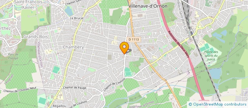 localisation de l'entreprise MONSIEUR SEBASTIEN LACORTE  VILLENAVE-D'ORNON