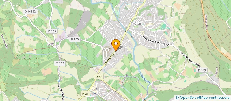 localisation de l'entreprise MONSIEUR SEBASTIEN LACROIX  TEYRAN