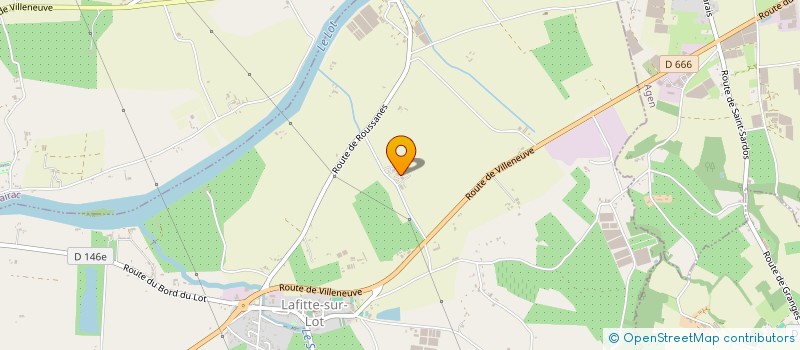 localisation de l'entreprise MONSIEUR SEBASTIEN LAFAGE  LAFITTE-SUR-LOT