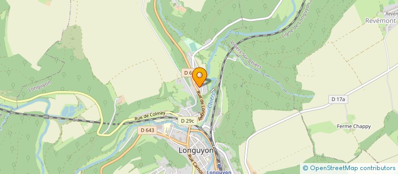 localisation de l'entreprise MONSIEUR SEBASTIEN LAFARGE  LONGUYON