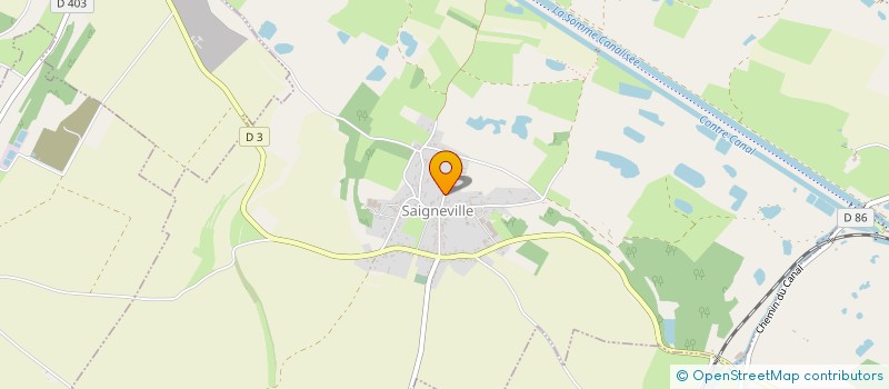 localisation de l'entreprise MONSIEUR SEBASTIEN LAFFILLE  SAIGNEVILLE