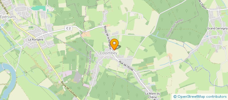 localisation de l'entreprise MONSIEUR SEBASTIEN LAGASSE  OUROUX-SUR-SAONE