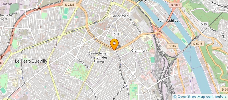 localisation de l'entreprise MONSIEUR SEBASTIEN LAGOUCHE à ROUEN