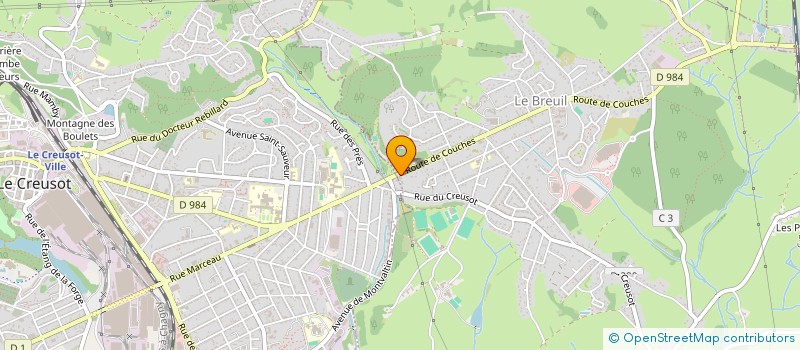 localisation de l'entreprise MONSIEUR SEBASTIEN LAGOUTTE  MONACIA-D'AULLENE