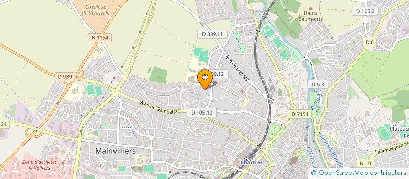 localisation de l'entreprise MONSIEUR SEBASTIEN LAGUIONIE à CHARTRES