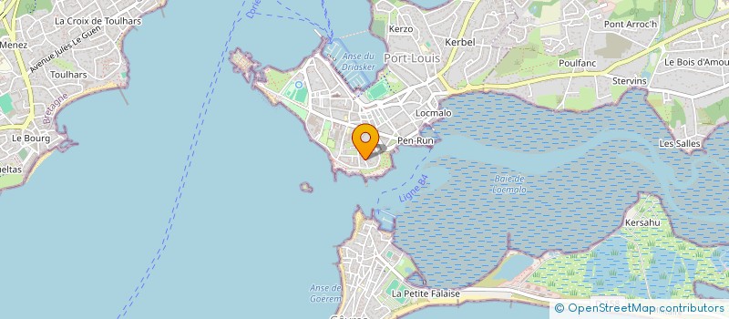 localisation de l'entreprise MONSIEUR SEBASTIEN LAIR  PORT-LOUIS