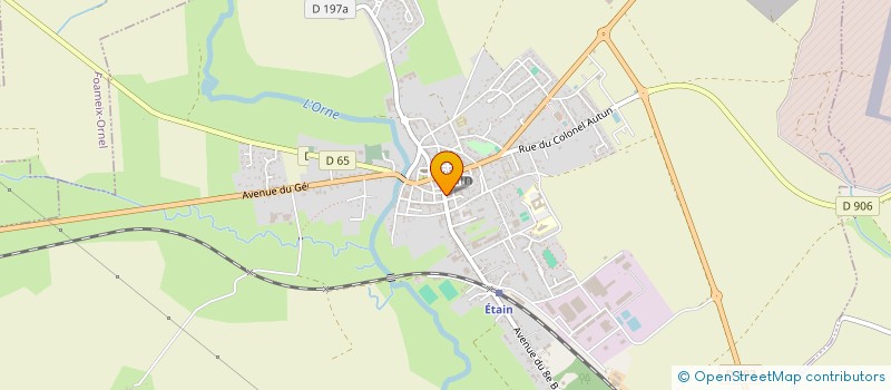 localisation de l'entreprise MONSIEUR SEBASTIEN LAJOUX à BUZY-DARMONT