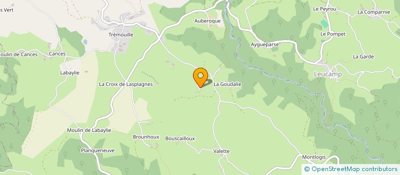 localisation de l'entreprise MONSIEUR SEBASTIEN LALA à LEUCAMP