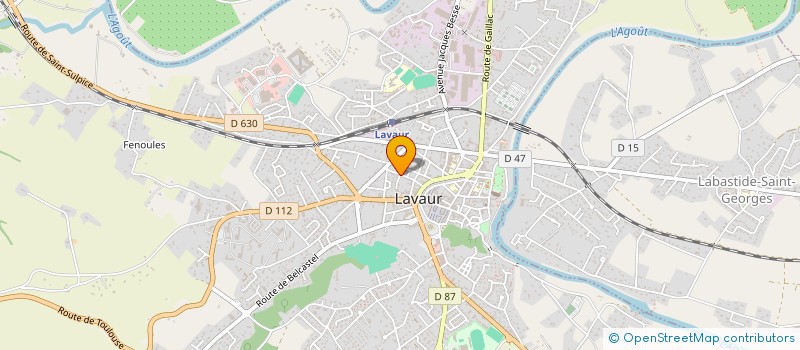 localisation de l'entreprise MONSIEUR SEBASTIEN LALLEMAND  LAVAUR