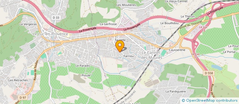 localisation de l'entreprise MONSIEUR SEBASTIEN LALLOUETTE  FLASSANS-SUR-ISSOLE