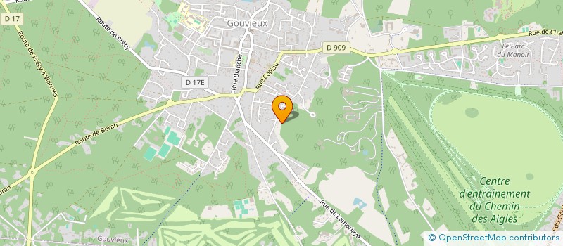 localisation de l'entreprise MONSIEUR SEBASTIEN LALO  GOUVIEUX