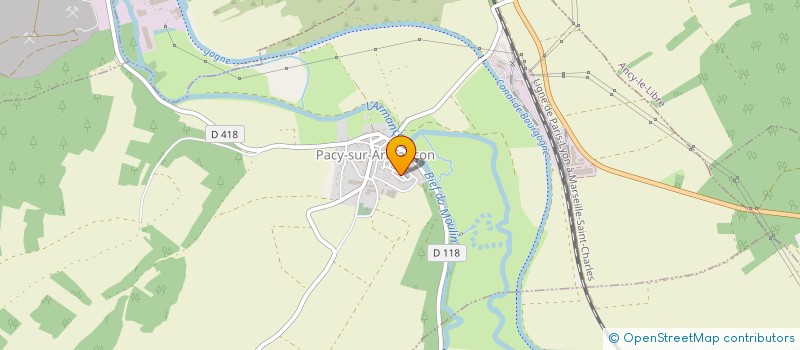 localisation de l'entreprise MONSIEUR SEBASTIEN LALOU  PACY-SUR-ARMANCON