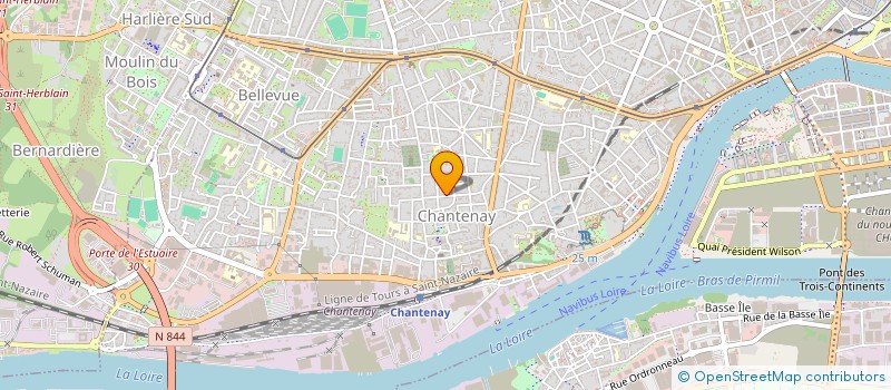 localisation de l'entreprise MONSIEUR SEBASTIEN LAMBERT  NANTES