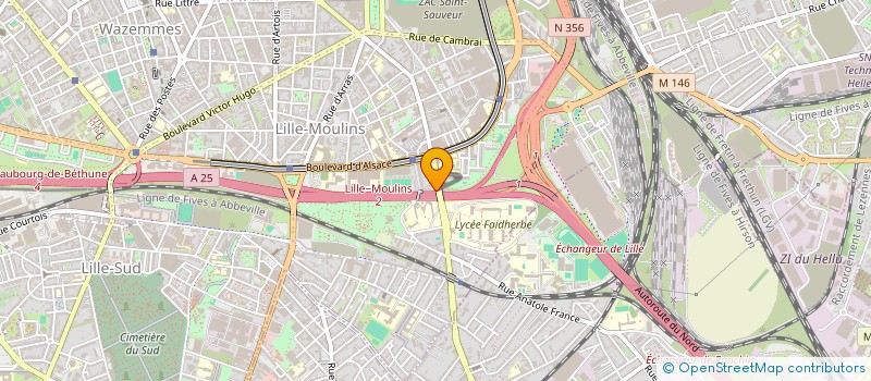 localisation de l'entreprise MONSIEUR SEBASTIEN LAMBERT à LILLE