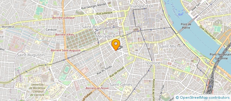 localisation de l'entreprise MONSIEUR SEBASTIEN LAMIGOU-GRATIAA à BORDEAUX