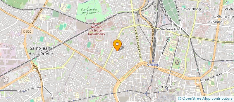 localisation de l'entreprise MONSIEUR SEBASTIEN LAMOTTE-LAVIEC  ORLEANS