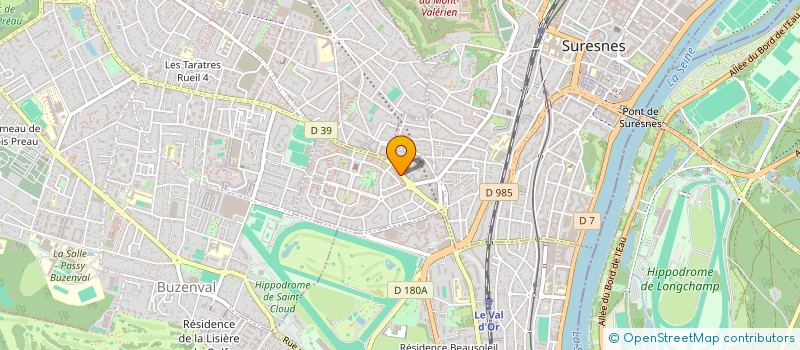 localisation de l'entreprise MONSIEUR SEBASTIEN LANDAIS à SURESNES