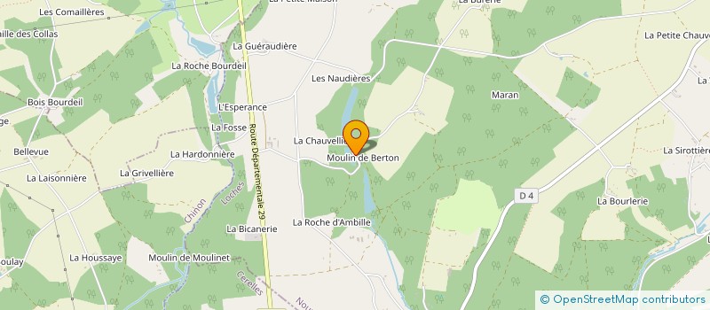 localisation de l'entreprise MONSIEUR SEBASTIEN LANDAULT  NOUZILLY