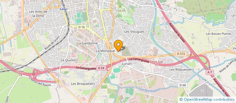 localisation de l'entreprise MONSIEUR SEBASTIEN LANDO  SALON-DE-PROVENCE