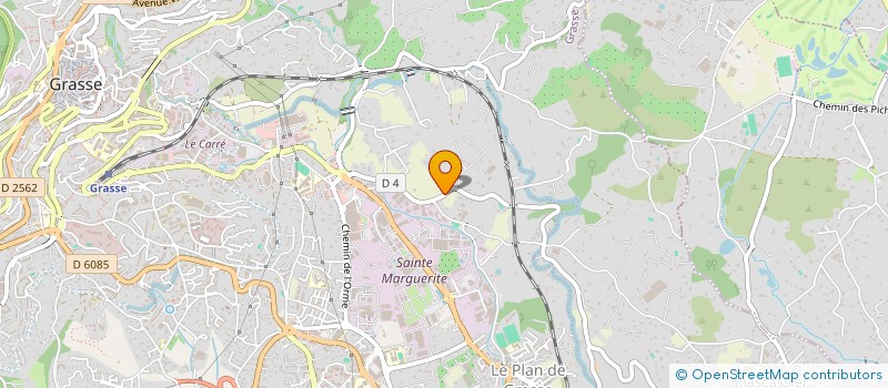 localisation de l'entreprise MONSIEUR SEBASTIEN LANDRA  GRASSE