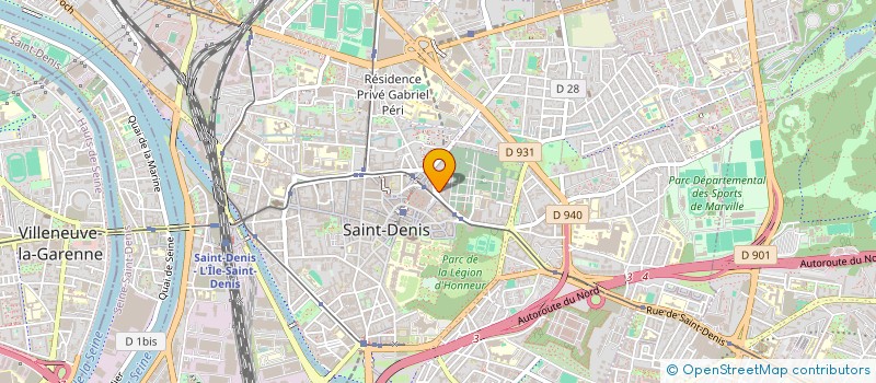 localisation de l'entreprise MONSIEUR SEBASTIEN LANGLET  SAINT-DENIS