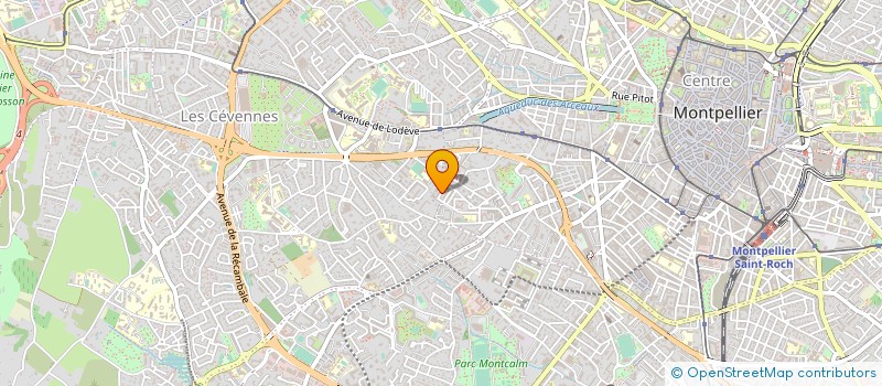 localisation de l'entreprise MONSIEUR SEBASTIEN LANOE à MONTPELLIER