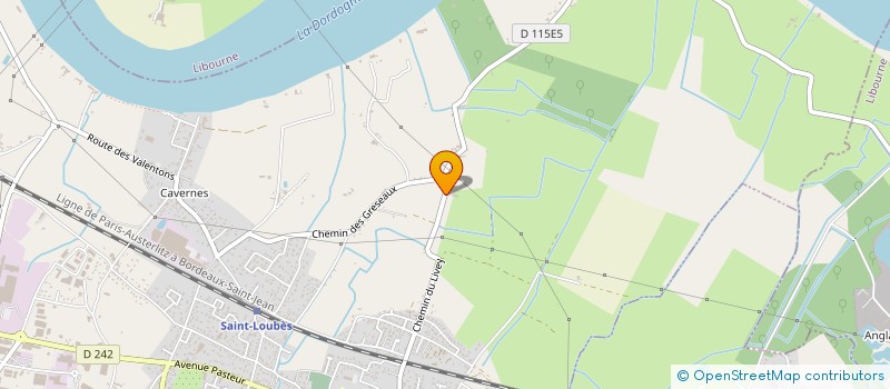 localisation de l'entreprise MONSIEUR SEBASTIEN LAPAILLERIE  SAINT-LOUBES