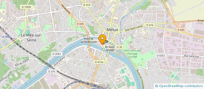 localisation de l'entreprise MONSIEUR SEBASTIEN LAPIERRE à MELUN
